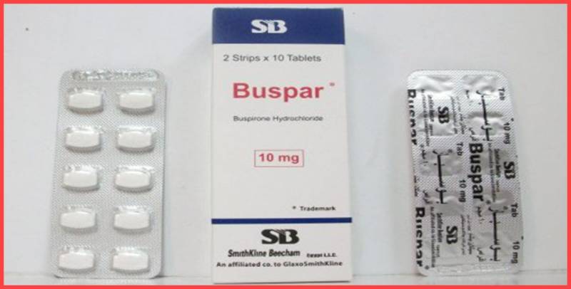 اقراص بوسبار لعلاج القلق والتوتر Buspar