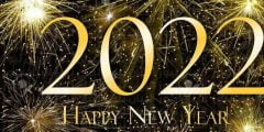 رسائل تهنئة العام الجديد 2022 Happy new year وكروت رأس السنة الجديدة