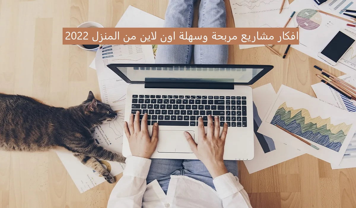 افكار مشاريع مربحة وسهلة اون لاين من المنزل 2022