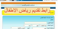 “لينك” موقع تقديم رياض الأطفال بالمدارس التجريبية 2023 kg.emis.gov.eg